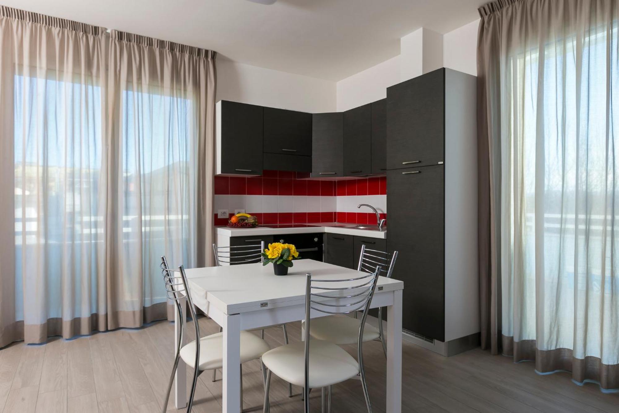 Residenza Riva Azzurra Aparthotel Rimini Exteriör bild